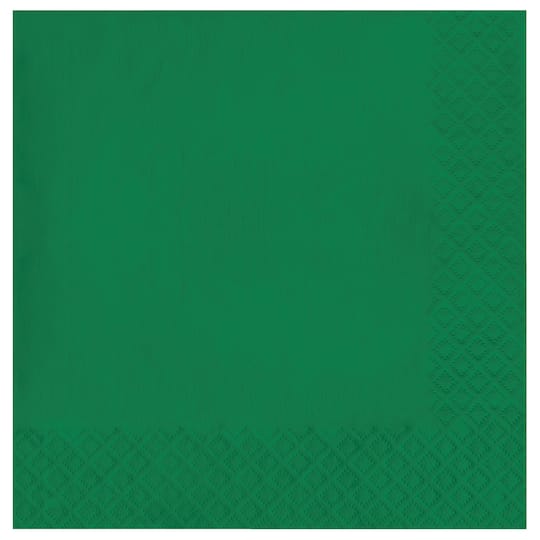 Hoffmaster Luncheon Napkins, 50ct. in Emerald Green | 6.5" x 6.5" | Michaels®